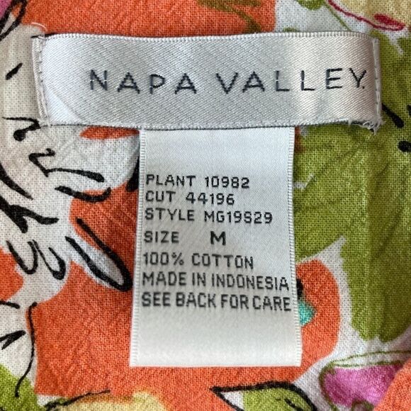 Napa Valley Button Down Shirt Size M EUC - Picture 6 of 6